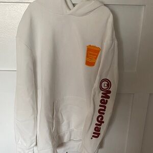 White Maruchan Ramen Hoodie